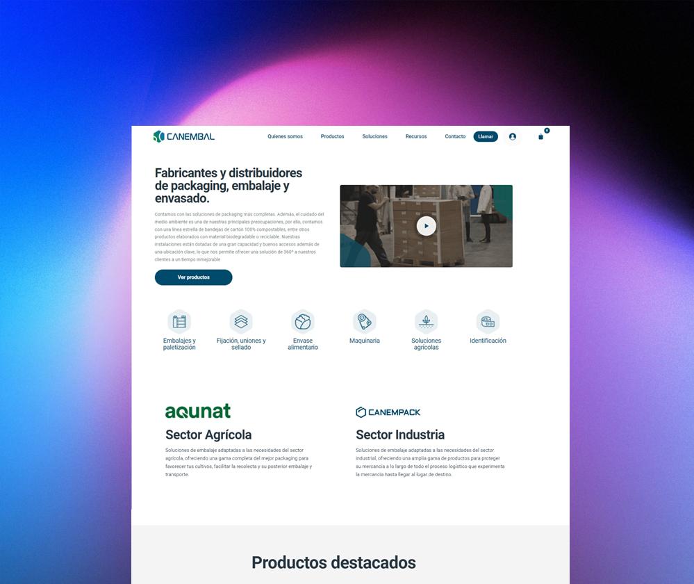 Canembal — Distribución de embalaje