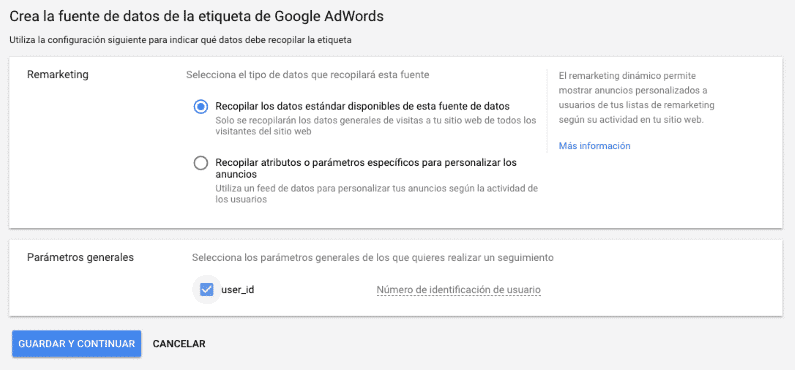 Google Ads tags